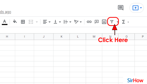 image titled Create Filter in google sheet step 3